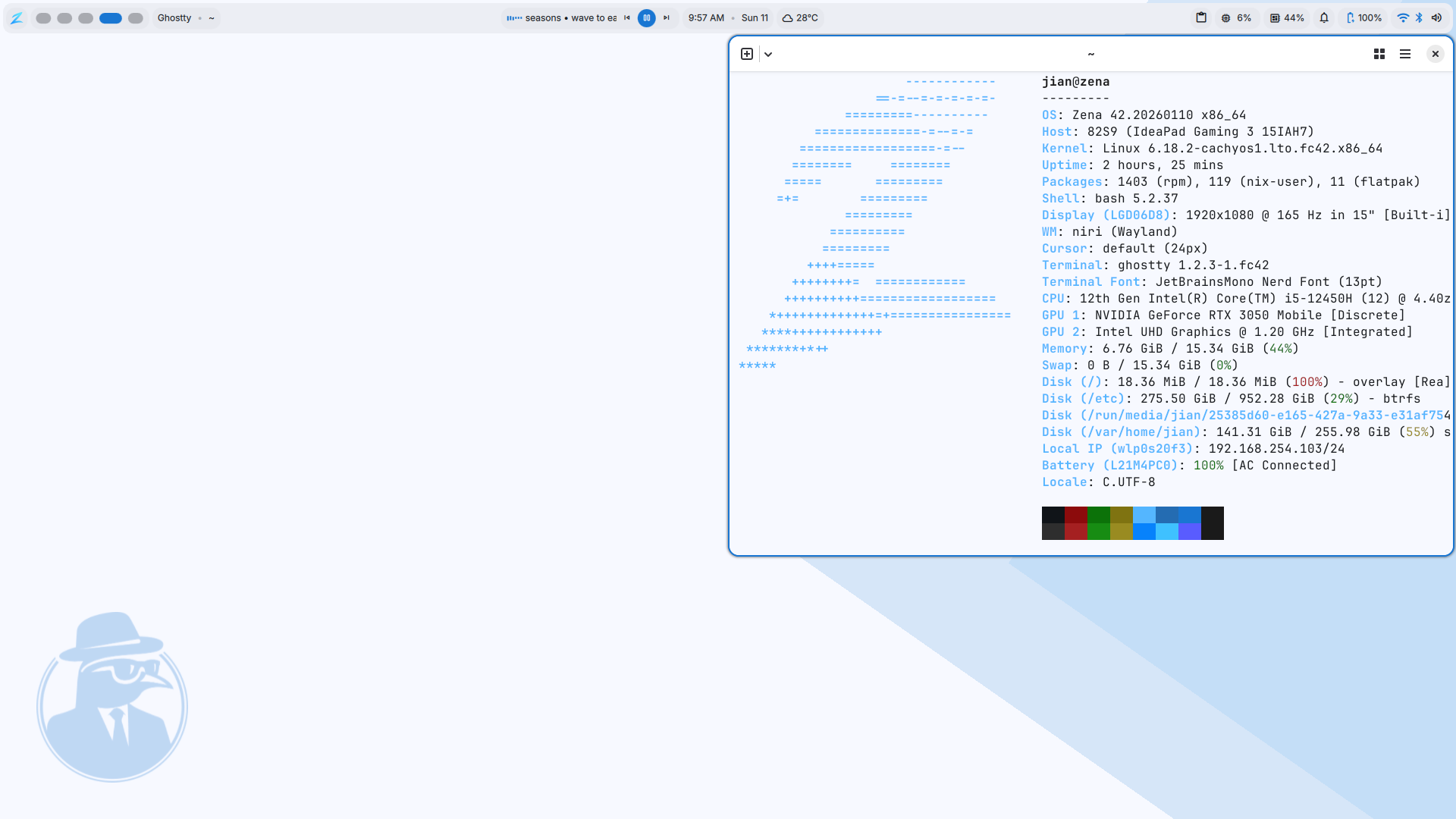 Zena Desktop Screenshot